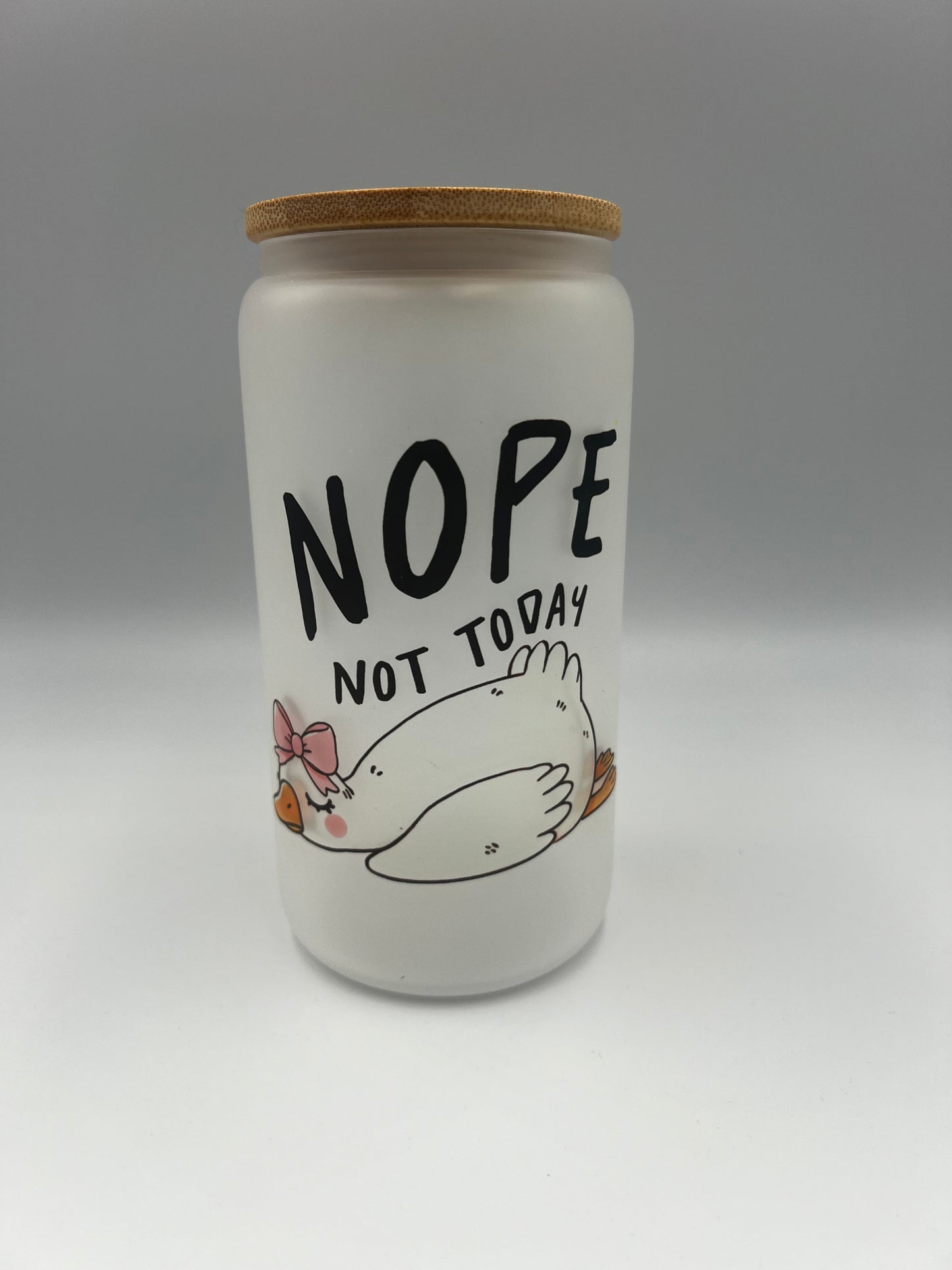 Nope, not today Glass can