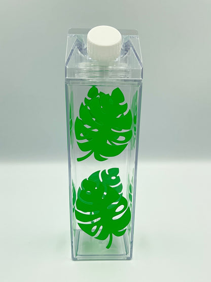 Monstera Leaf Milk Carton