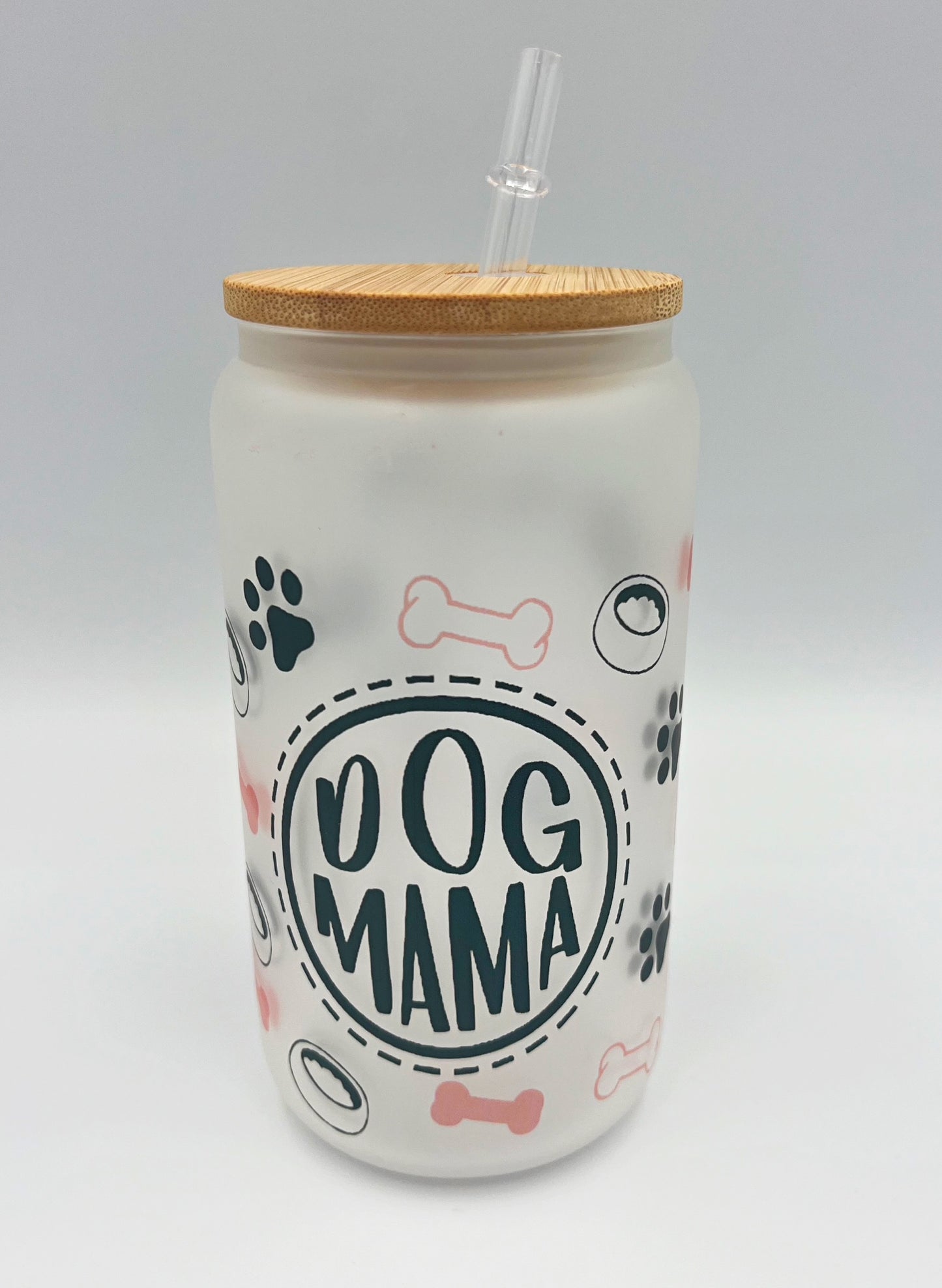 Dog Mama - Glass Can