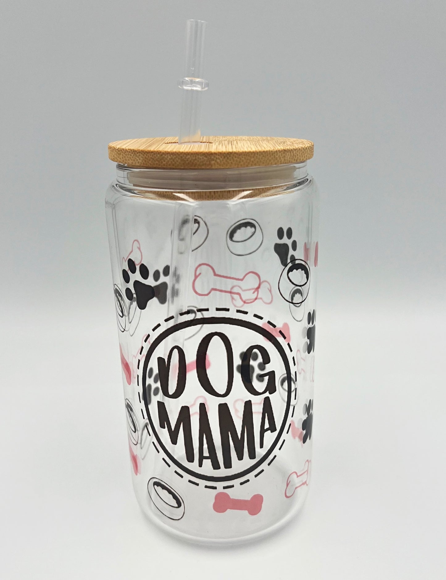 Dog Mama - Glass Can