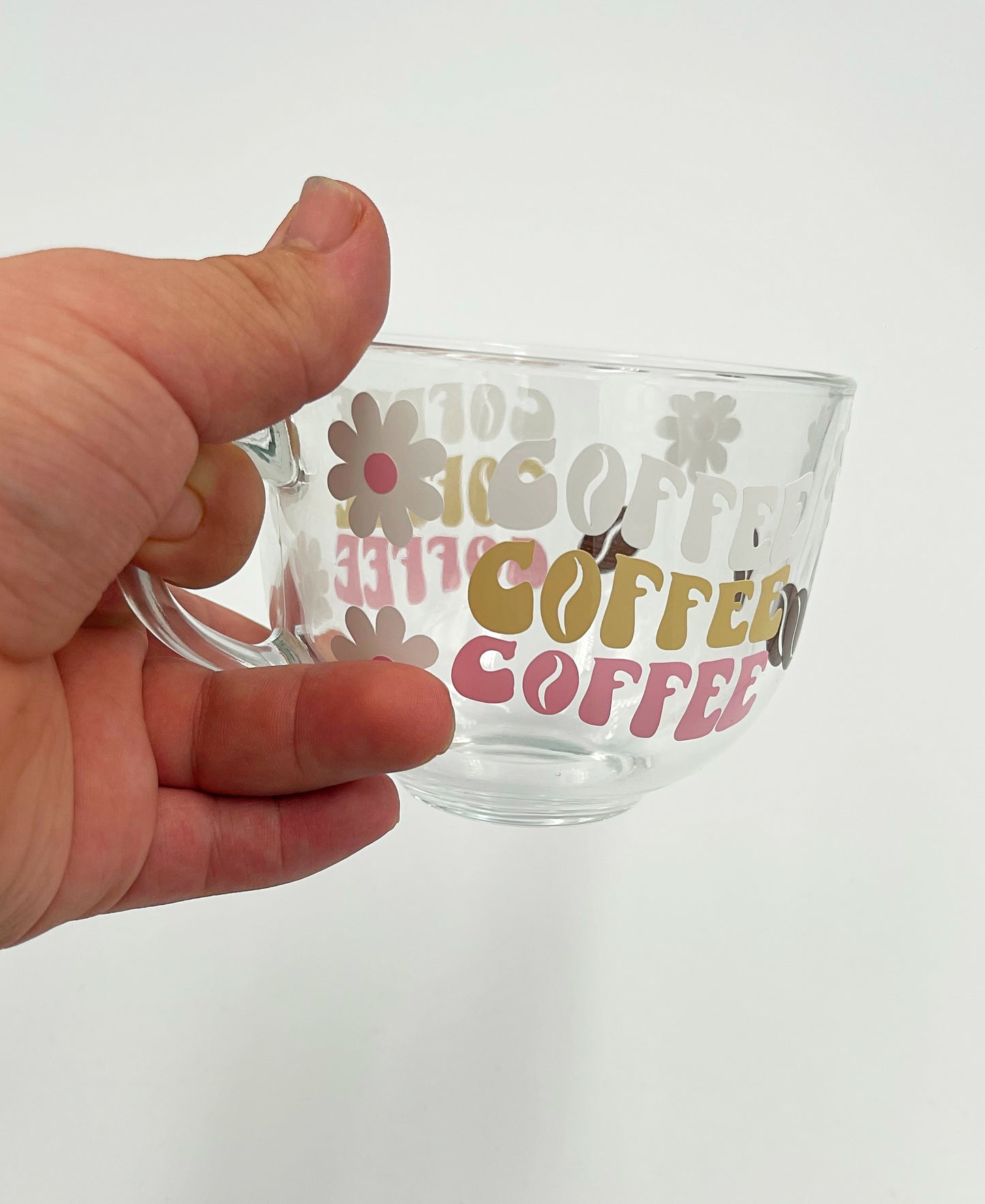 Glass Coffee Mug