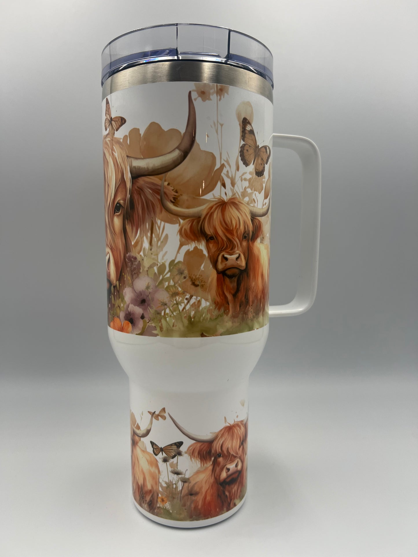 Highland Cow 40oz Tumbler