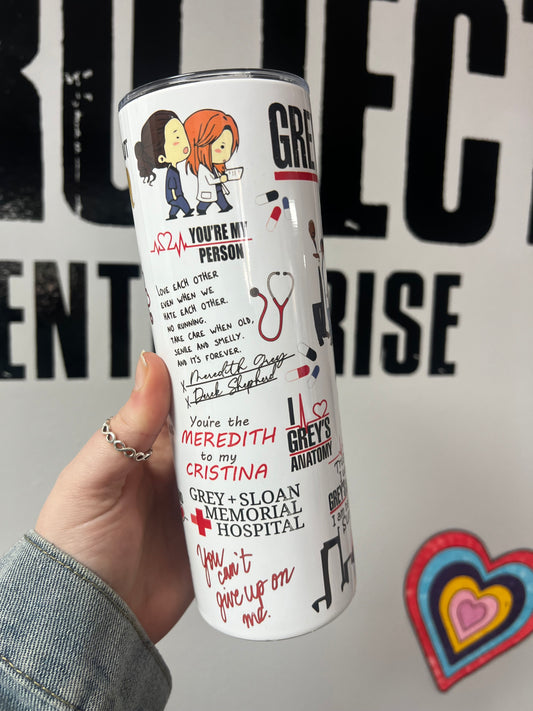 Greys Anatomy Tumbler