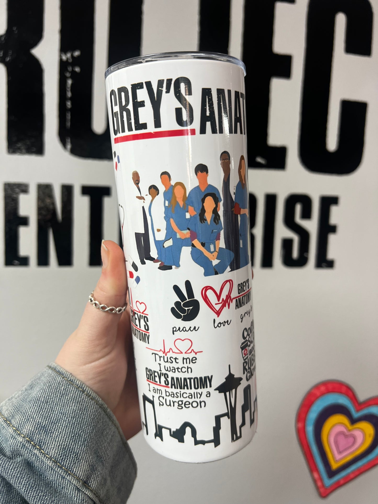 Greys Anatomy Tumbler