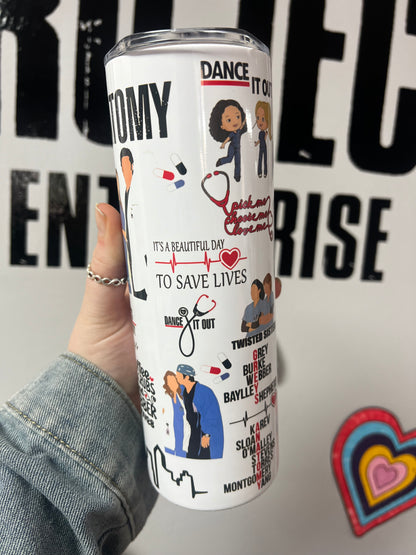 Greys Anatomy Tumbler