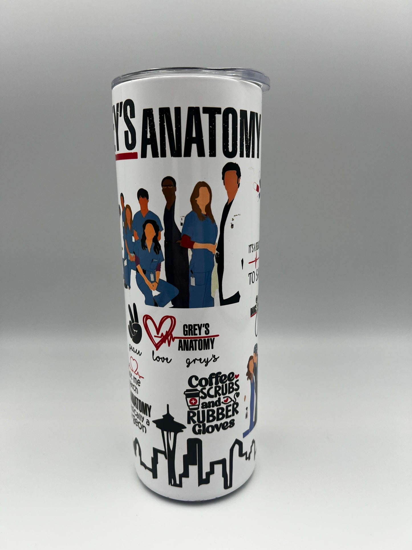 Greys Anatomy Tumbler