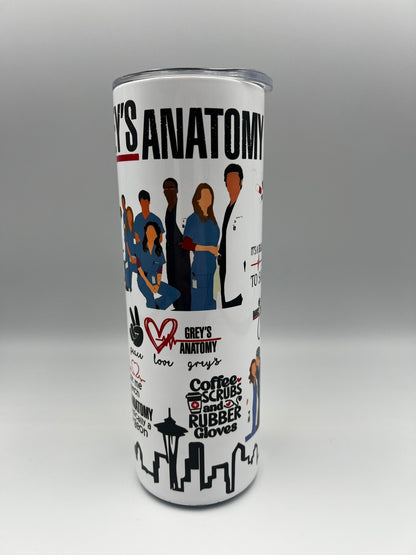 Greys Anatomy Tumbler
