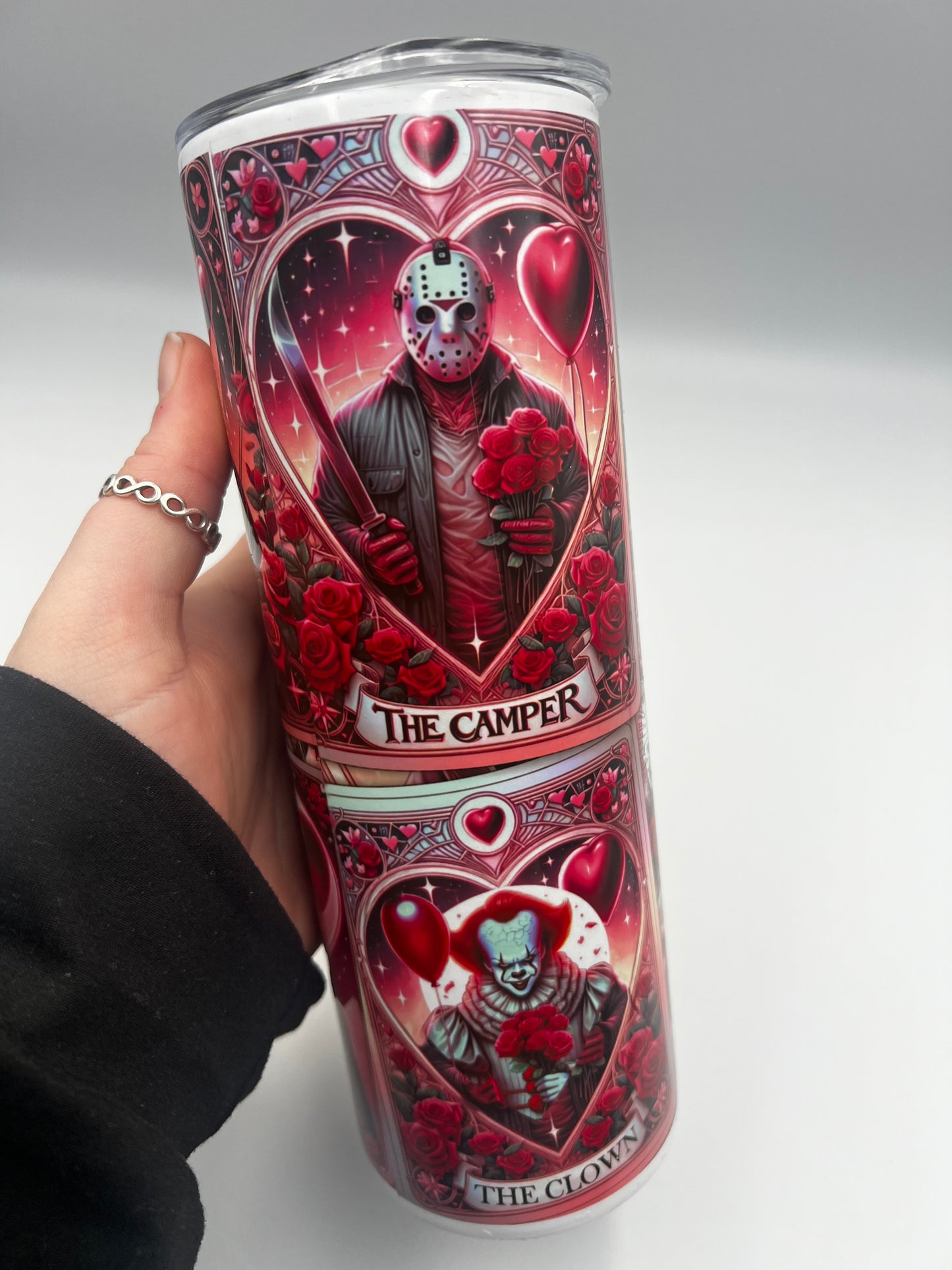 Horror Tarot Card Tumbler