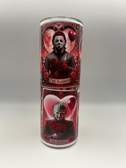 Horror Tarot Card Tumbler