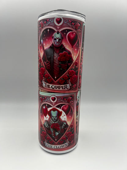 Horror Tarot Card Tumbler