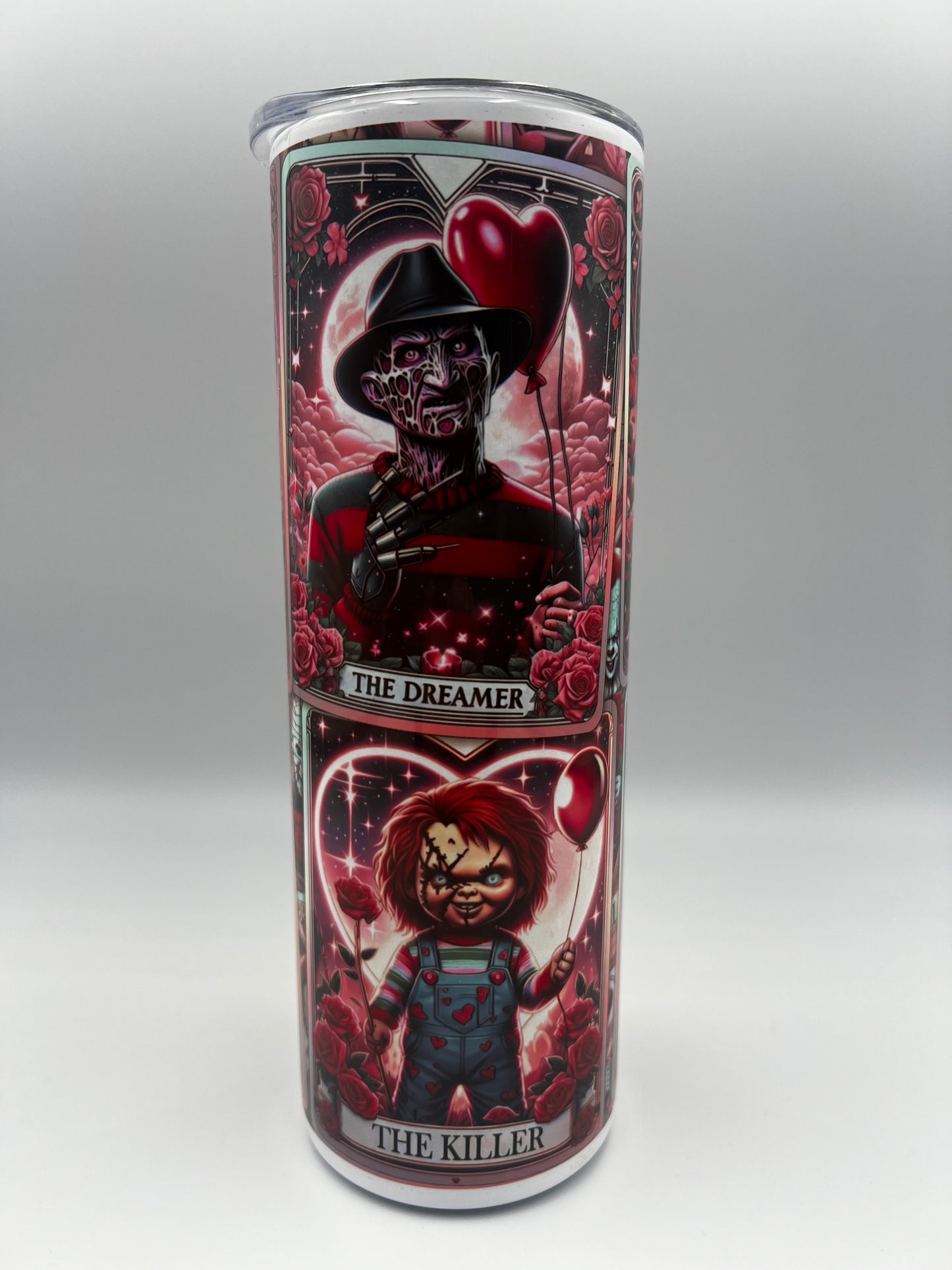 Horror Tarot Card Tumbler