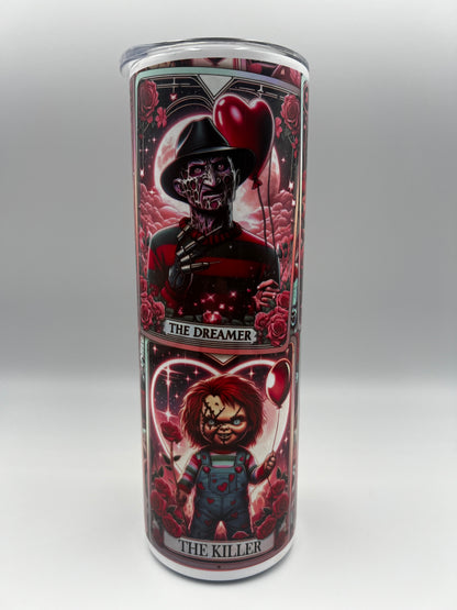 Horror Tarot Card Tumbler