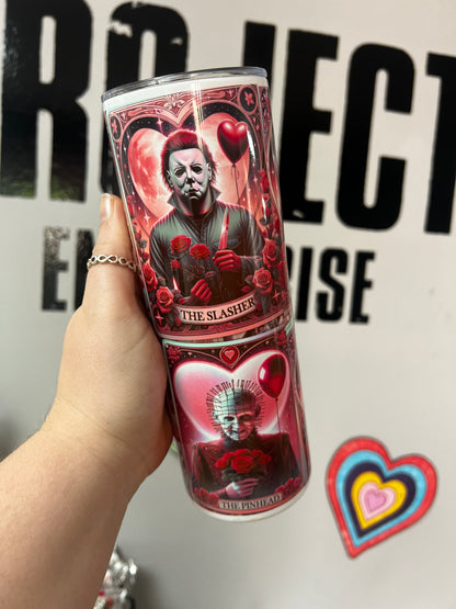 Horror Tarot Card Tumbler