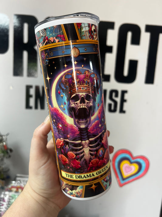'The Drama Queen' Tarot Card Tumbler