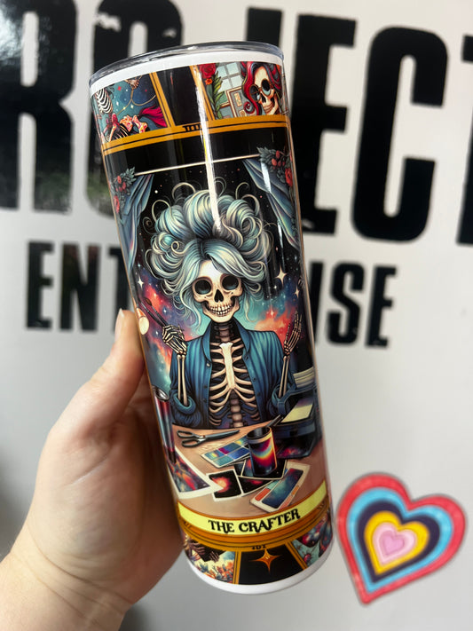 'The Crafter' Tarot Card Tumbler