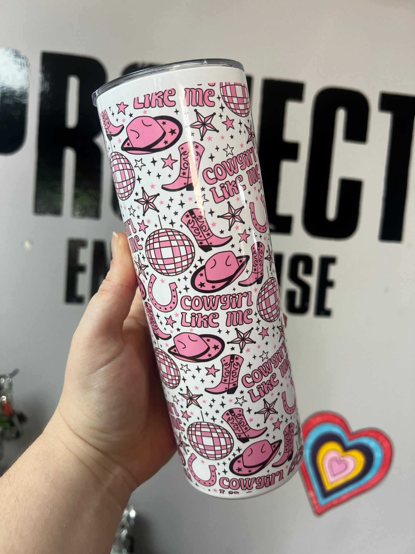 Cowgirl Like Me Tumbler