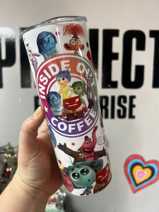 Inside Out Inspired tumbler