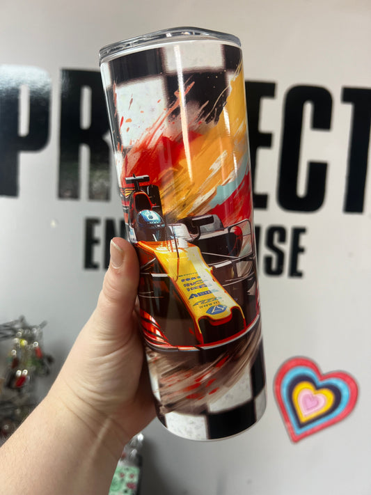 Racing Car Tumbler