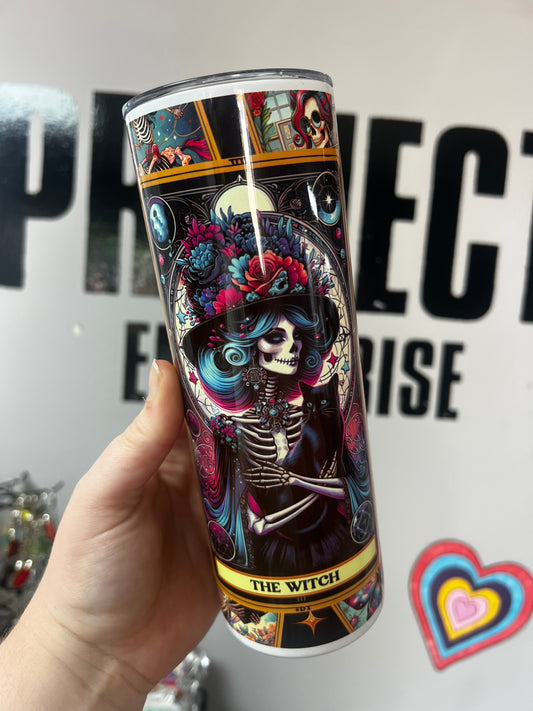 'The Witch' Tarot Card Tumbler