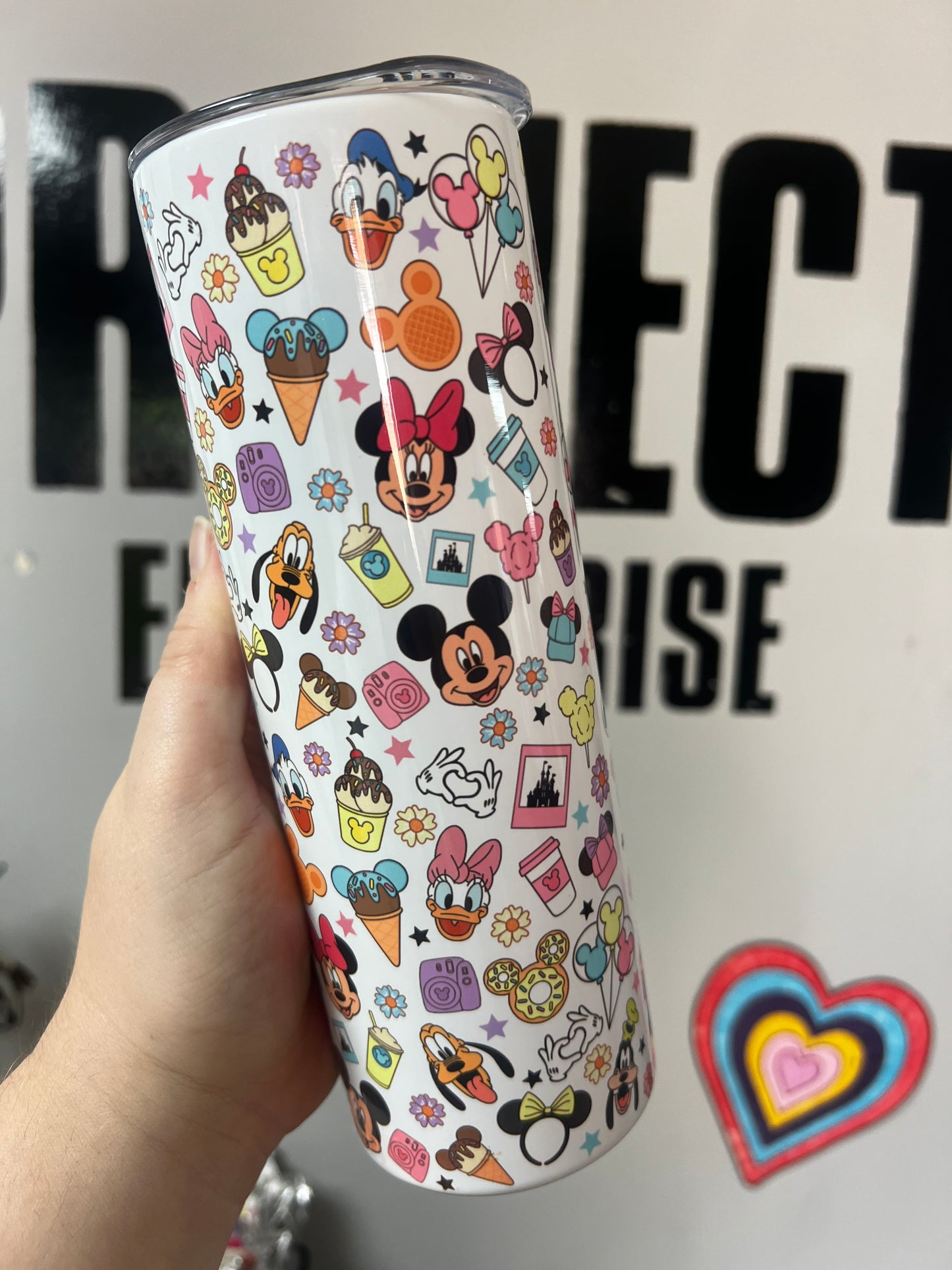 Disney Snacks inspired Tumbler