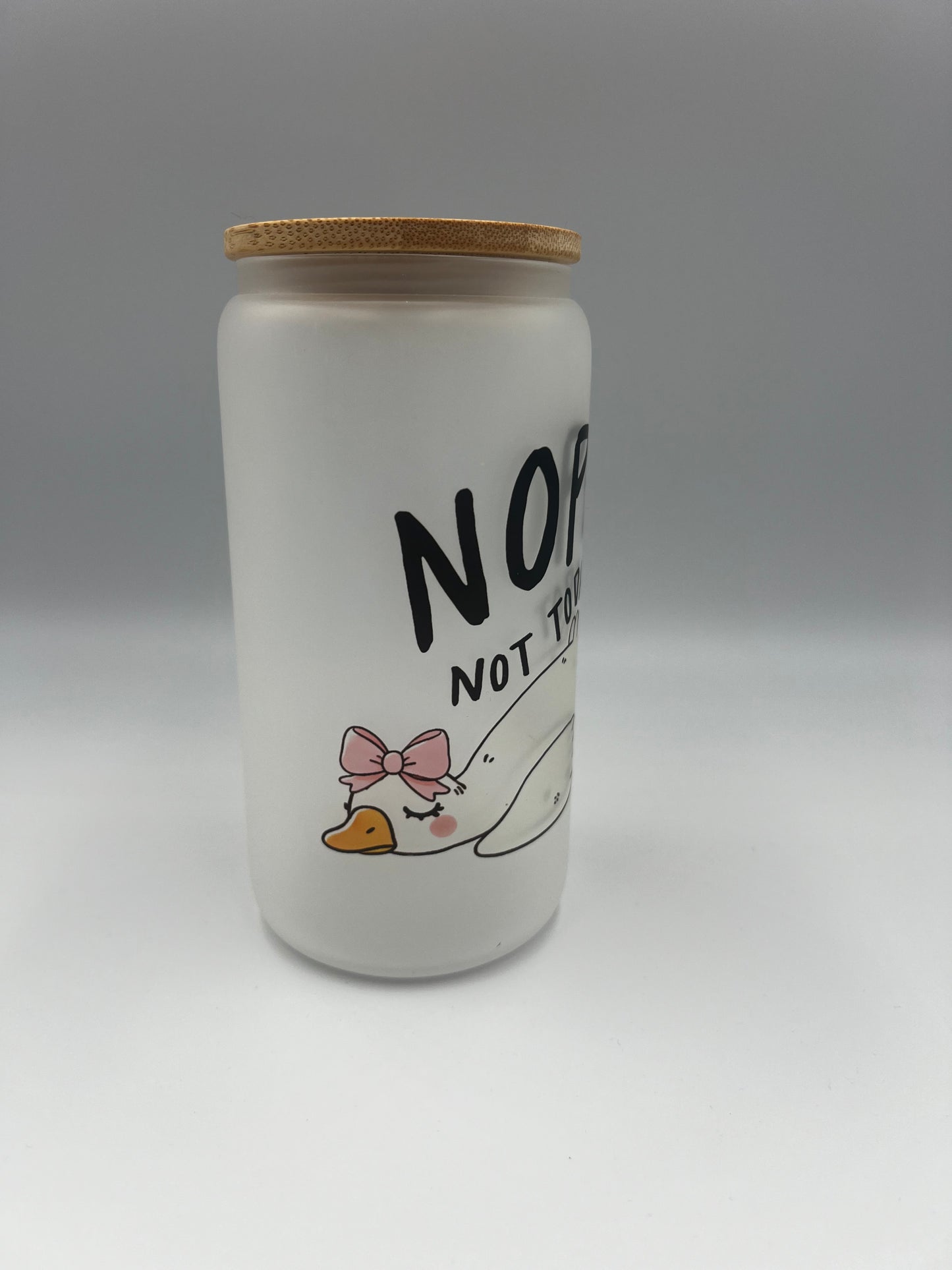 Nope, not today Glass can