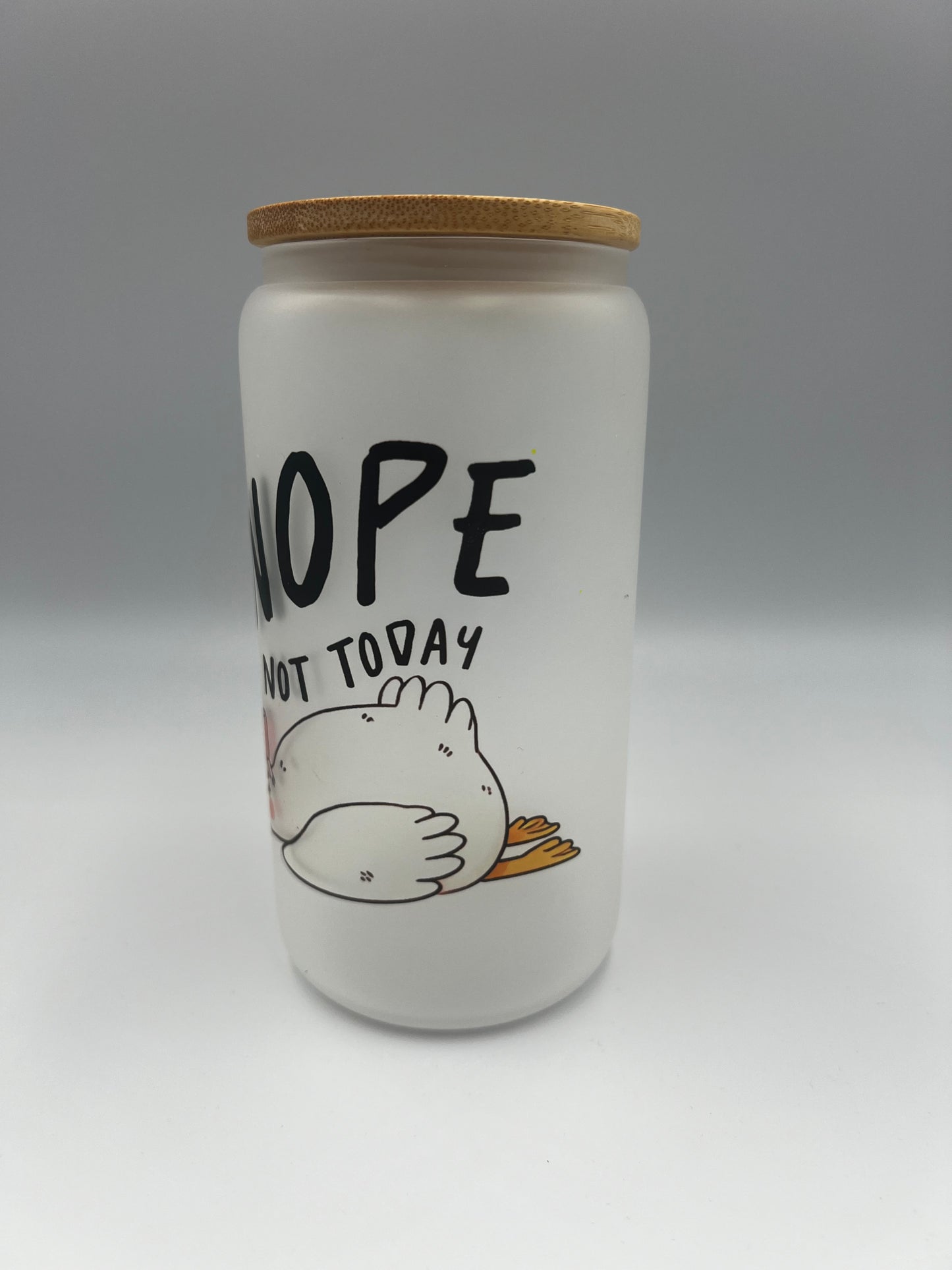 Nope, not today Glass can