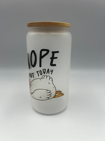 Nope, not today Glass can