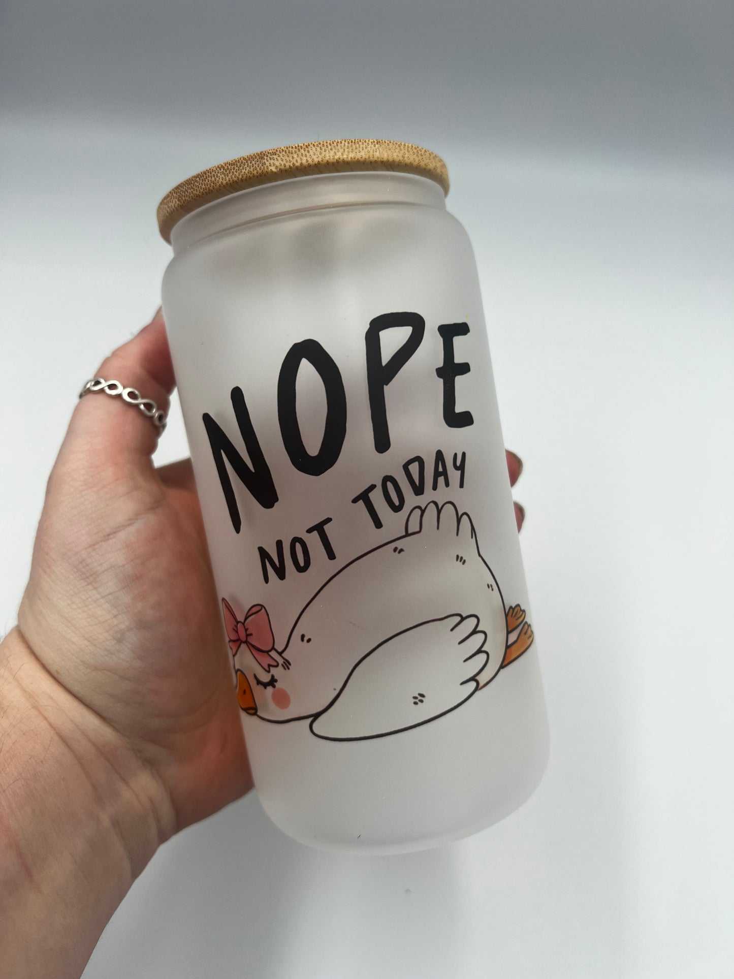 Nope, not today Glass can