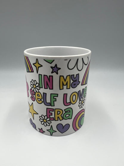 In my self love era mug