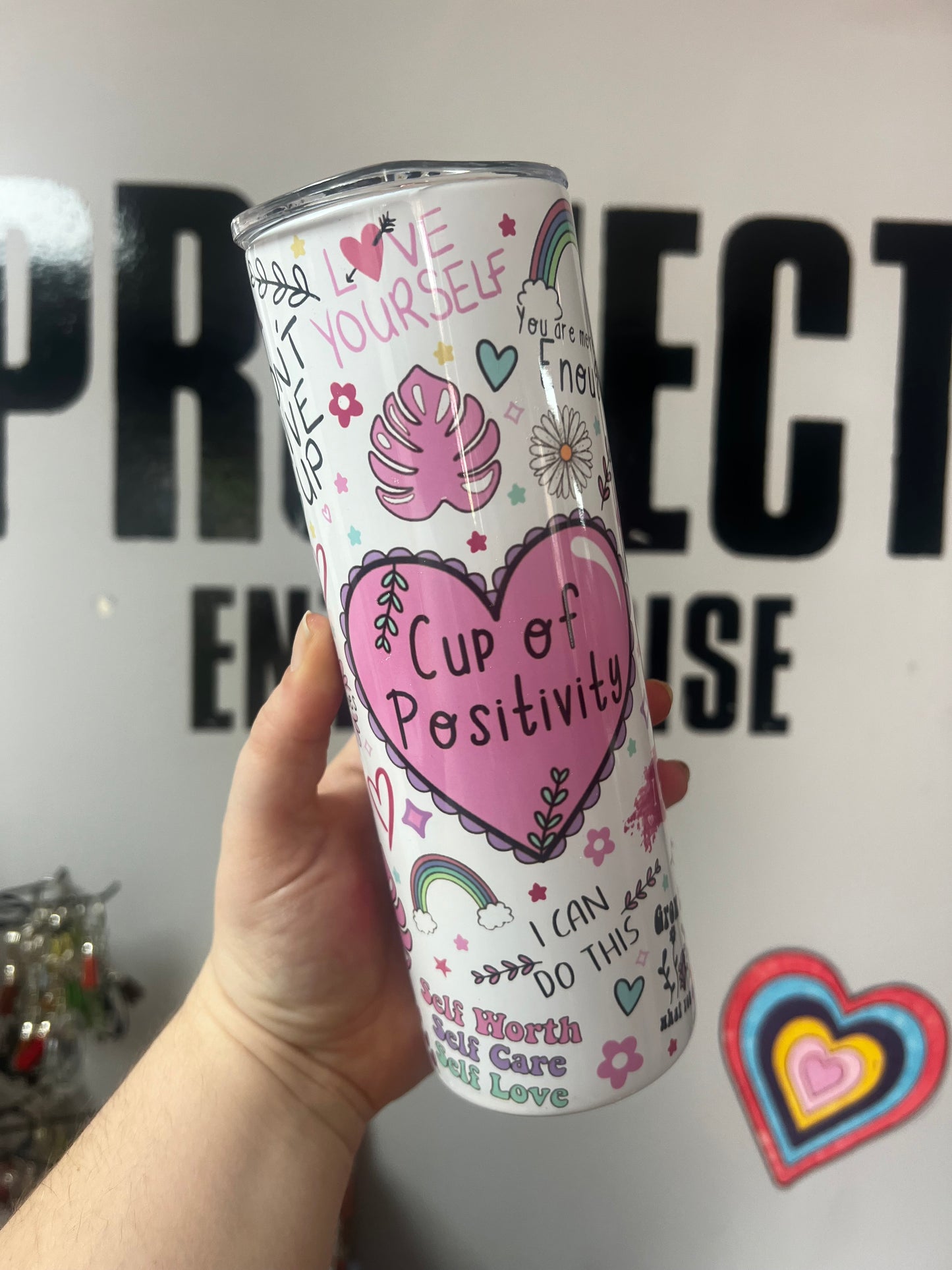 Cup of Positivity Tumbler