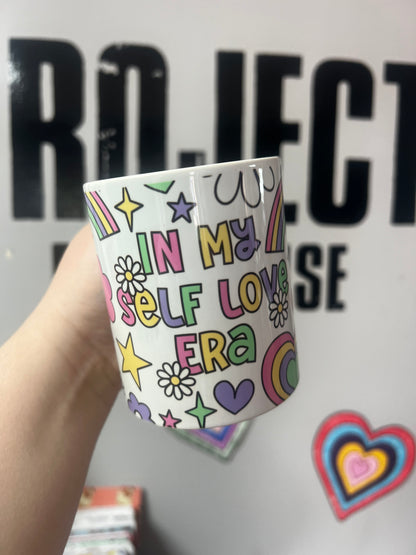 In my self love era mug