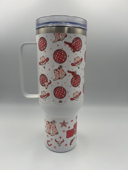 Howdy Cowgirl 40oz Tumbler