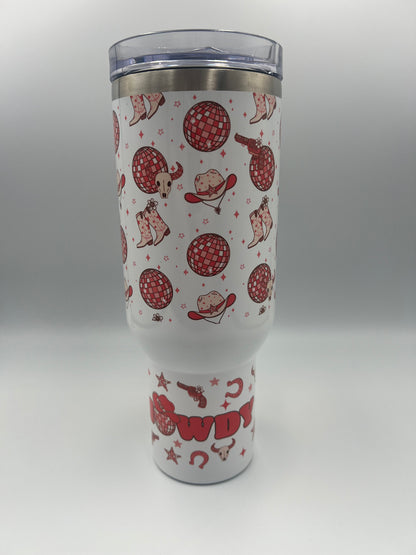 Howdy Cowgirl 40oz Tumbler