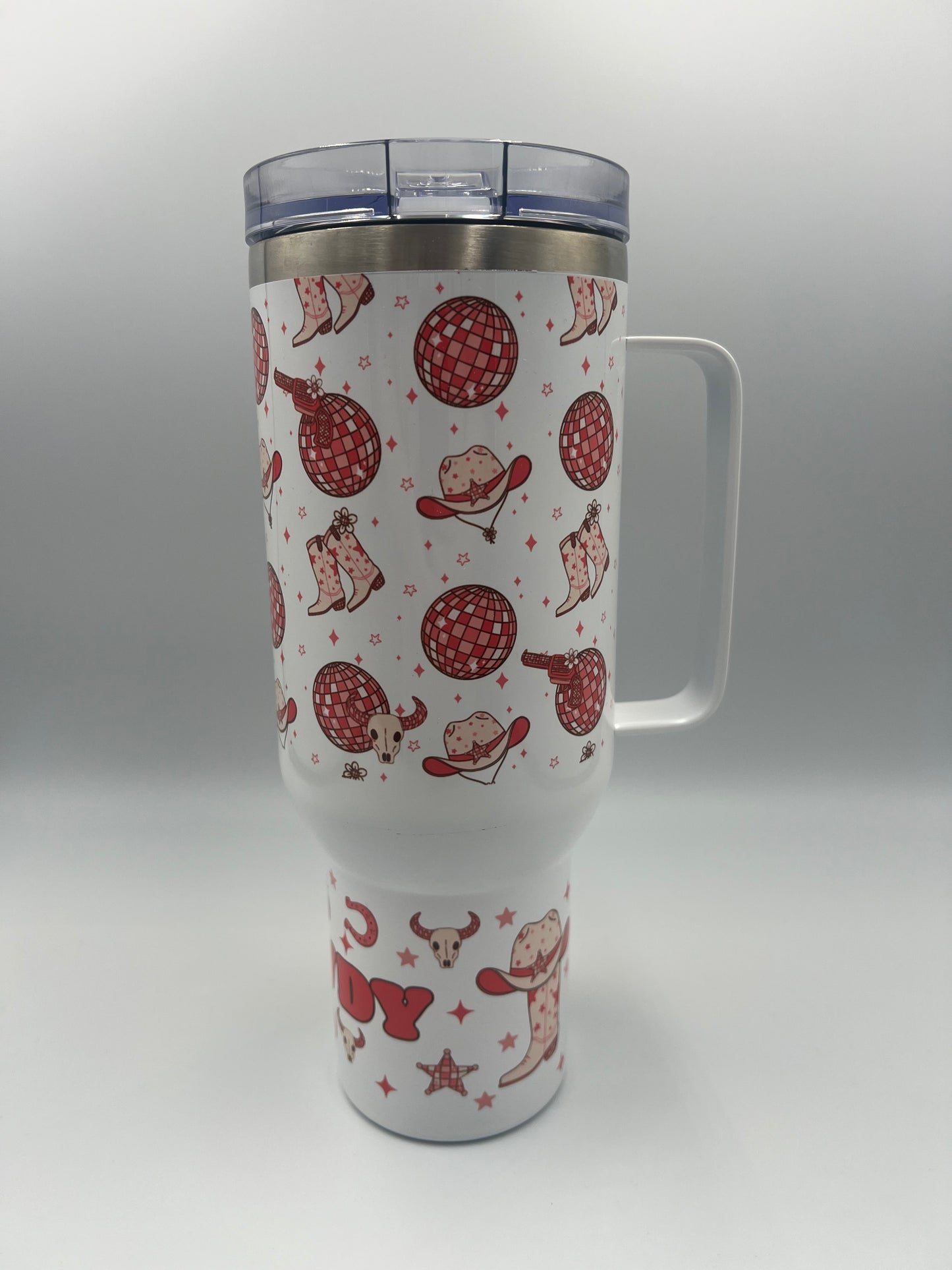Howdy Cowgirl 40oz Tumbler