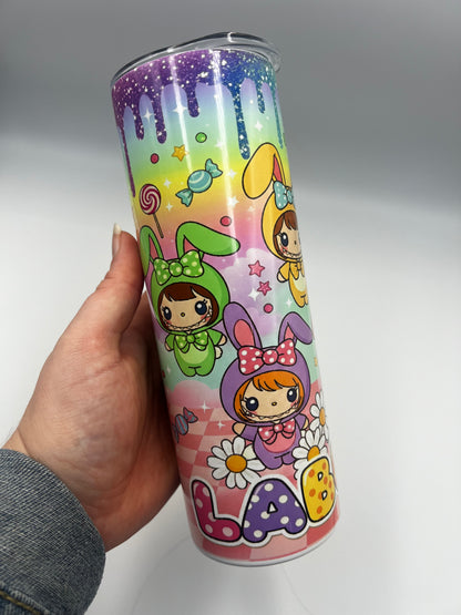 Rainbow Labubu Tumbler