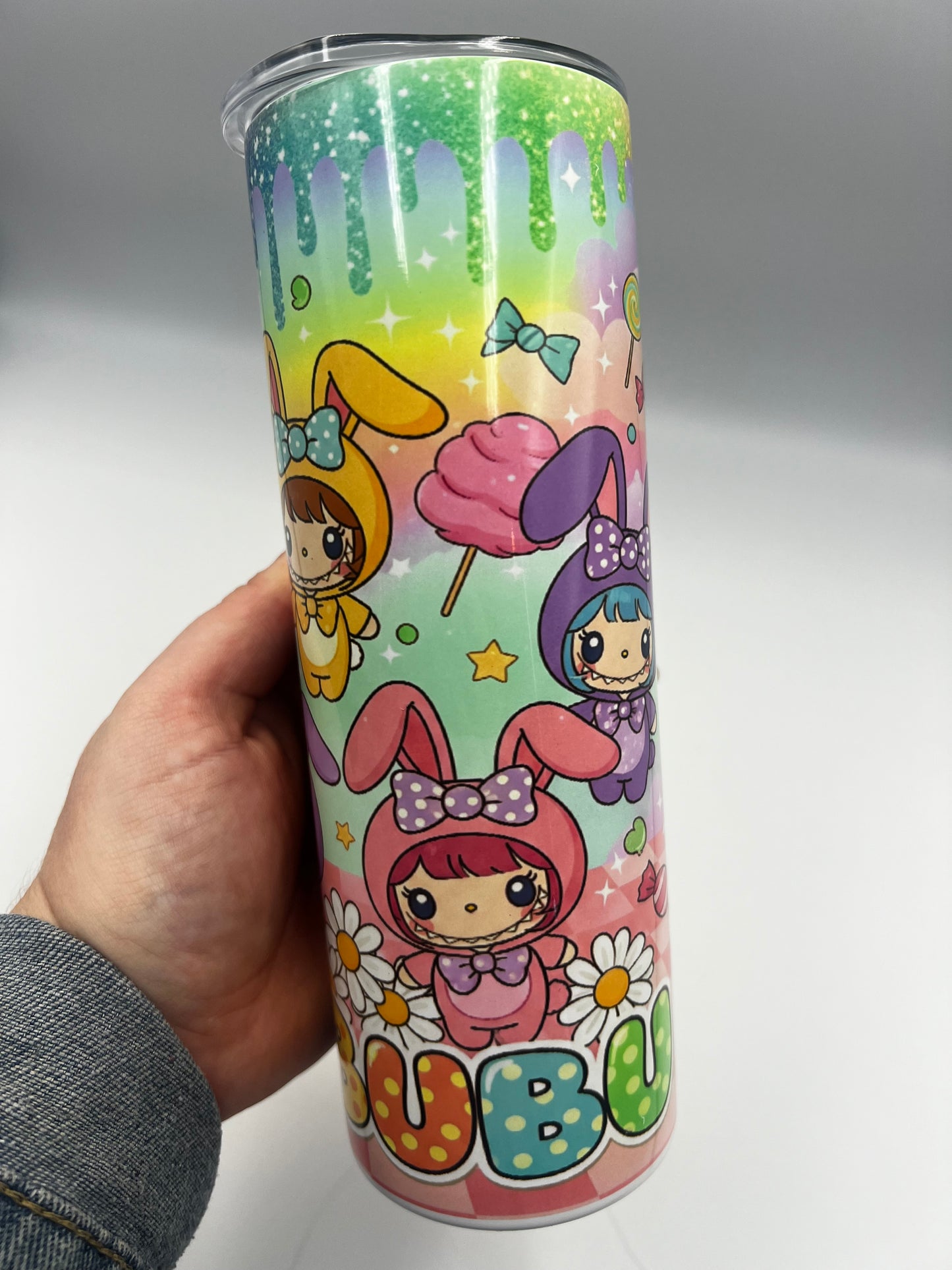 Rainbow Labubu Tumbler