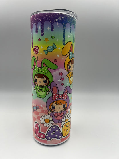 Rainbow Labubu Tumbler