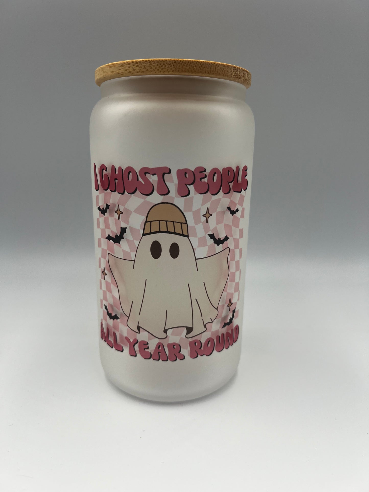 I ghost people Glass can