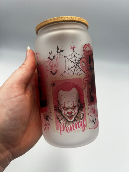 Horror Character Glass can