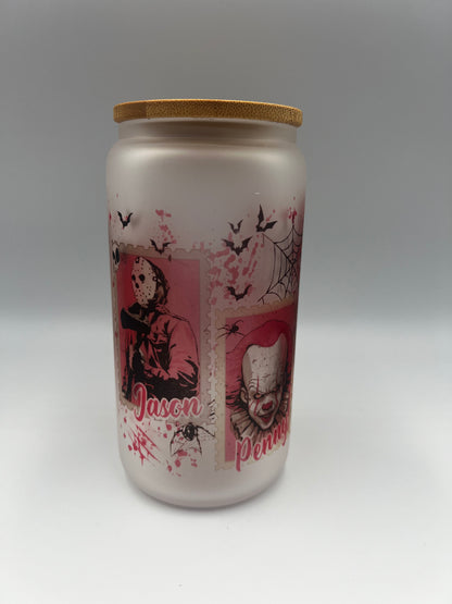 Horror Character Glass can