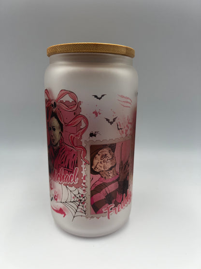 Horror Character Glass can