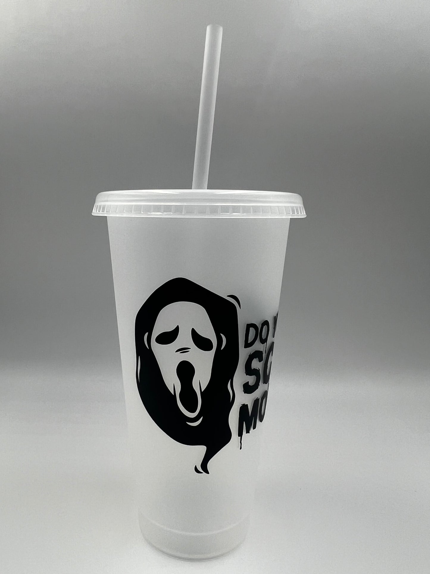 Scream Inspired 'Do you like scary movies' Cold cup