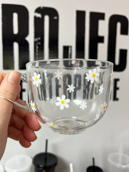 Daisy Glass Mug