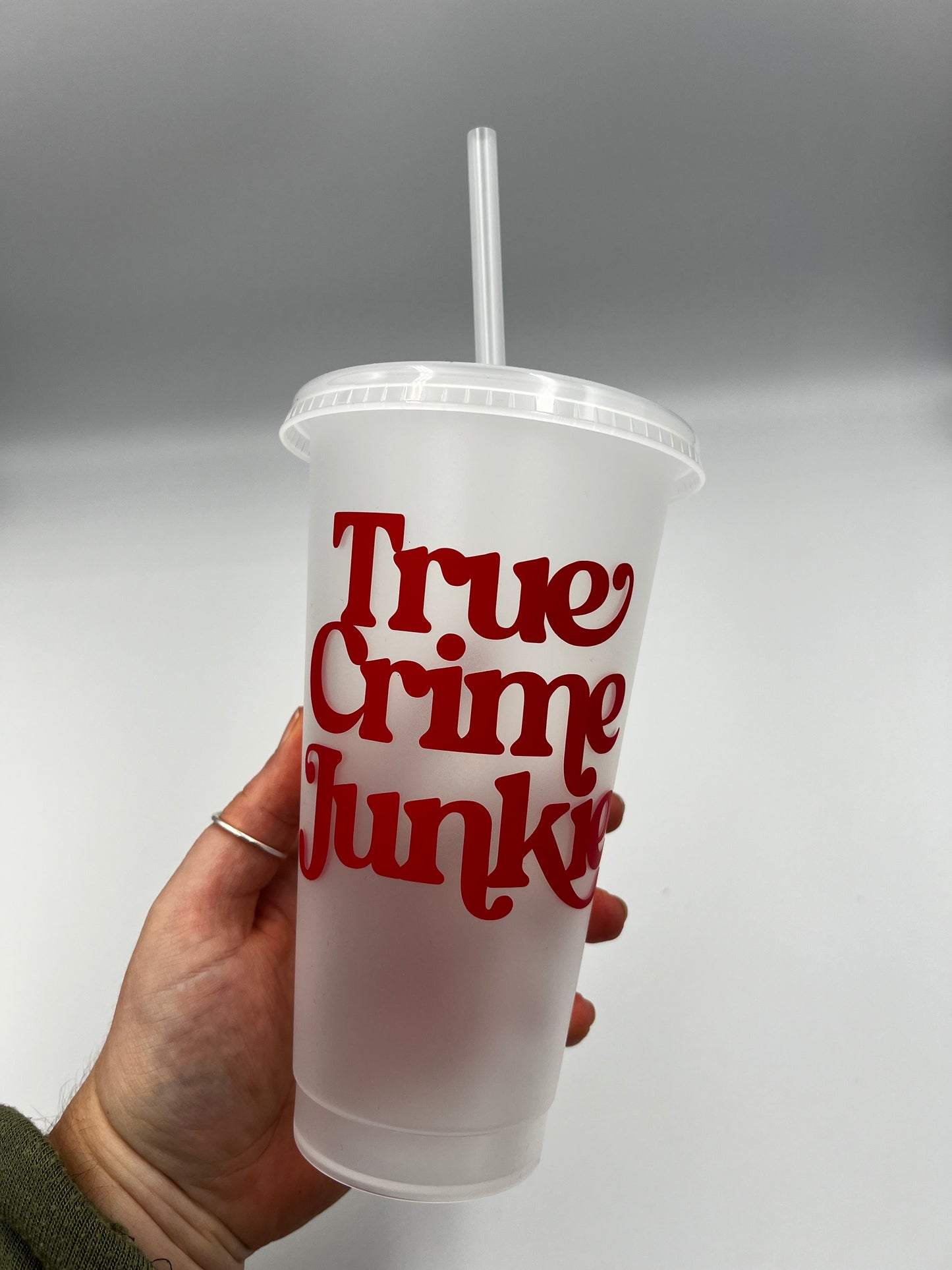 True Crime Junkie Cold Cup