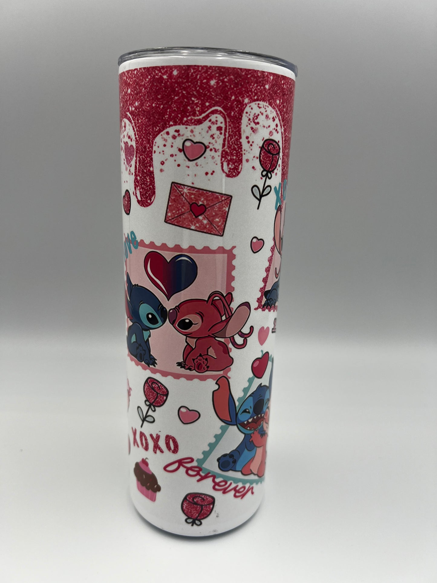 Stitch and Angel Tumbler