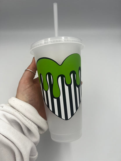 Beetlejuice Inspired Cold cup