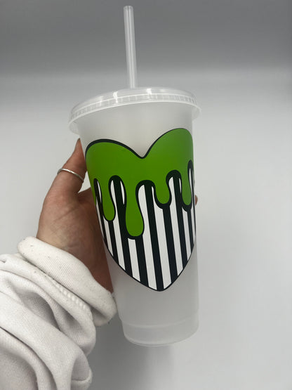 Beetlejuice Inspired Cold cup