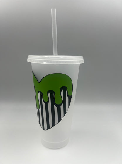 Beetlejuice Inspired Cold cup