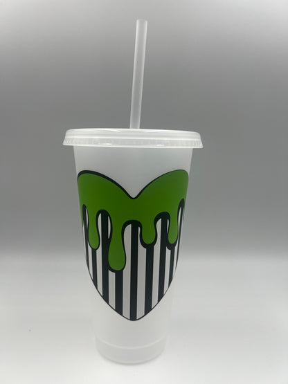 Beetlejuice Inspired Cold cup