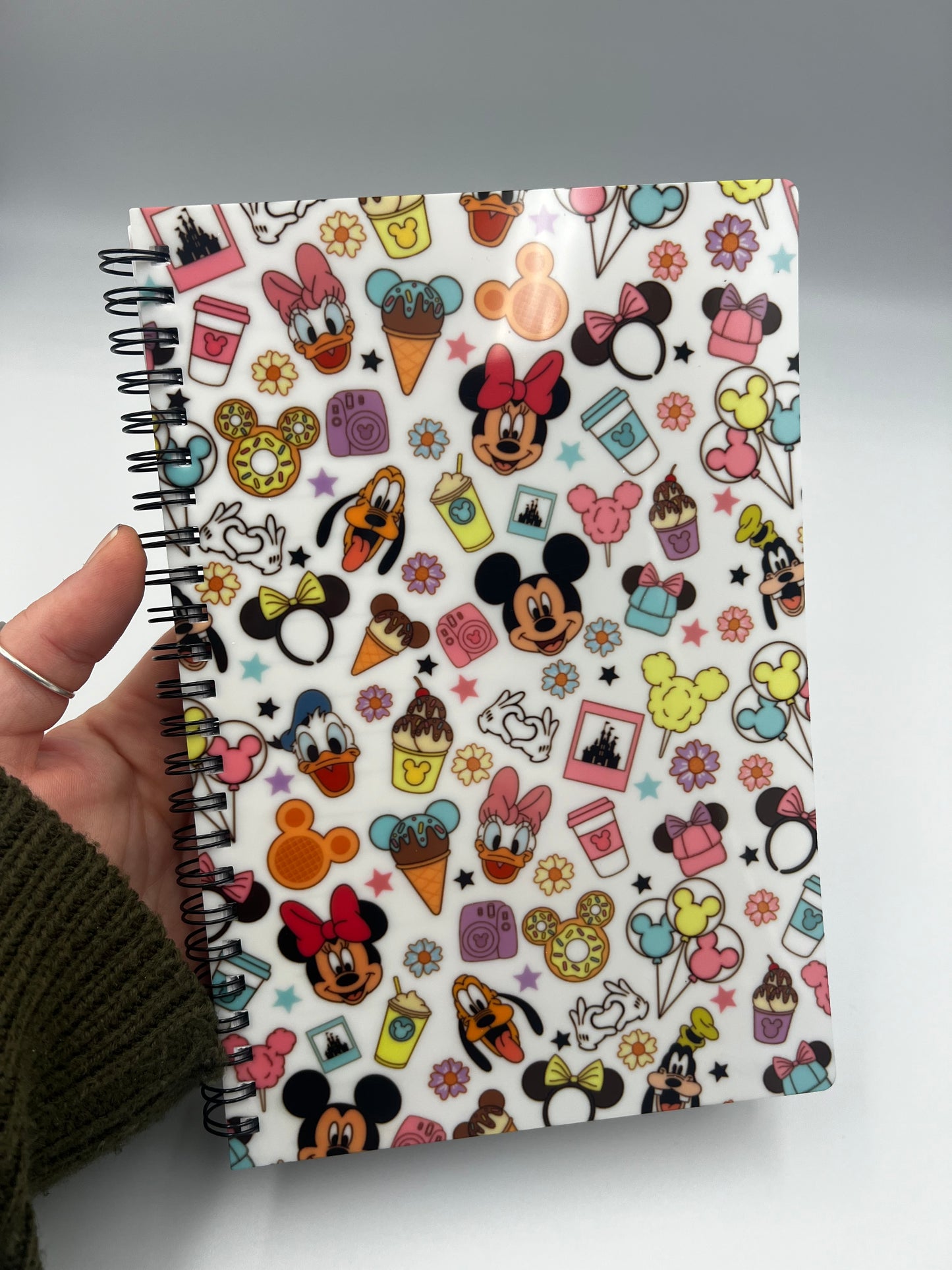 Disney snacks inspired Notebook